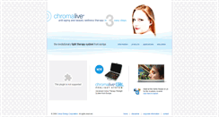 Desktop Screenshot of chromalighttherapy.com